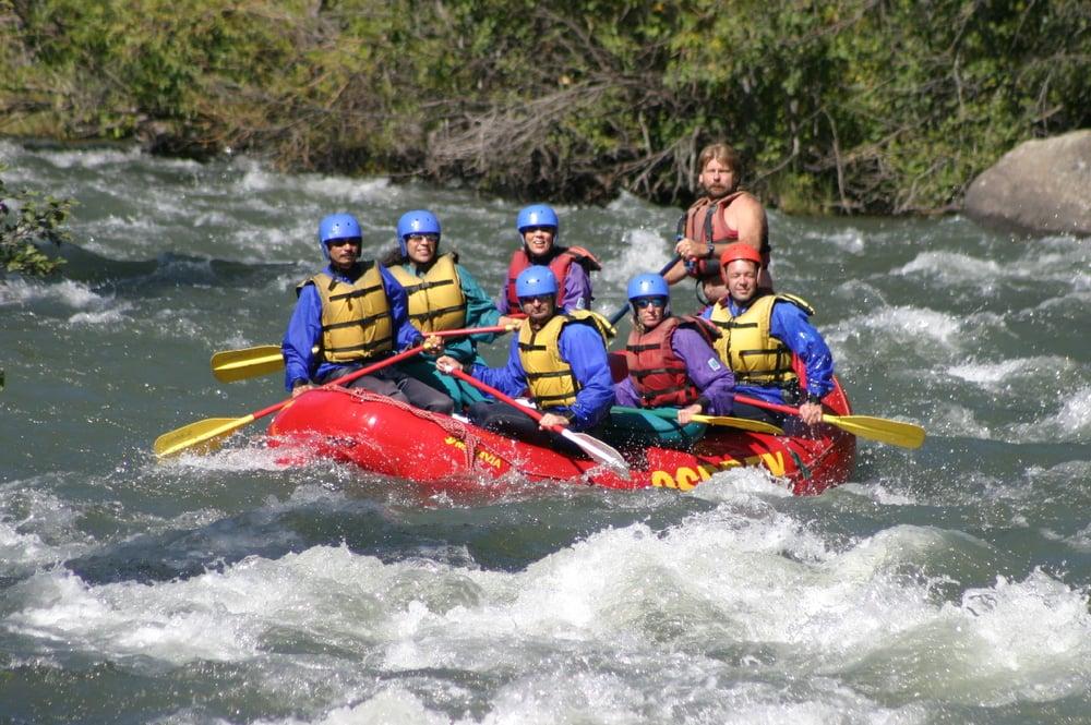white water rafting washington